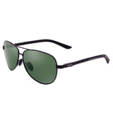 NIEEPA Aviator Polarized Sunglasses Mens Al-Mg Metal Ultra Light Frame Driving Glasses