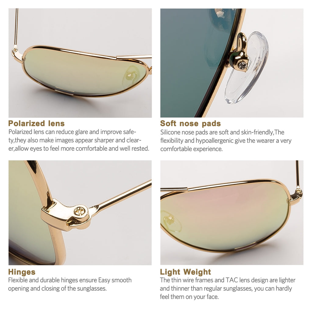 Aviator Polarized Eye glasses