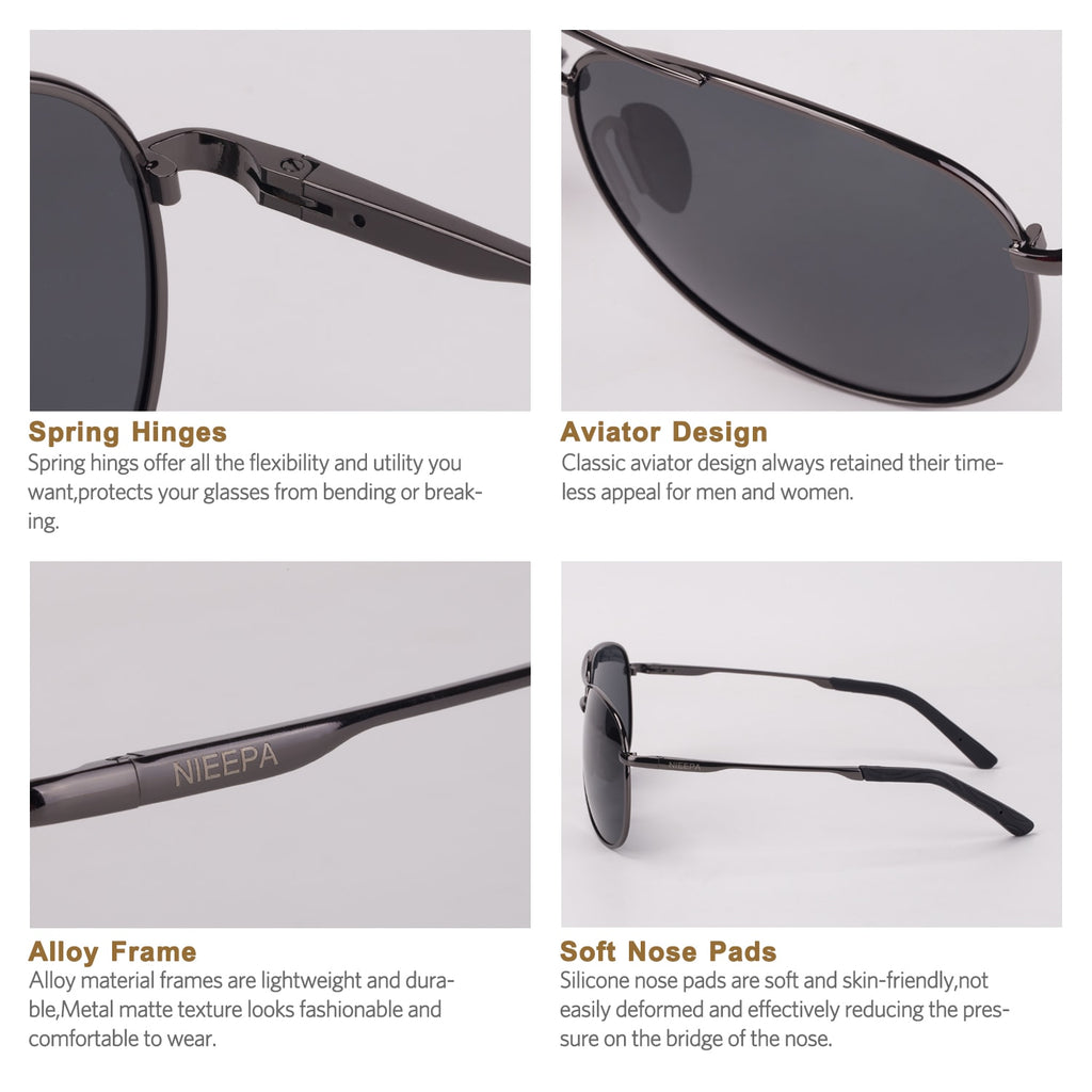Aviator Men Women Polarized