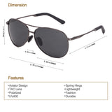 Aviator Men Women Polarized