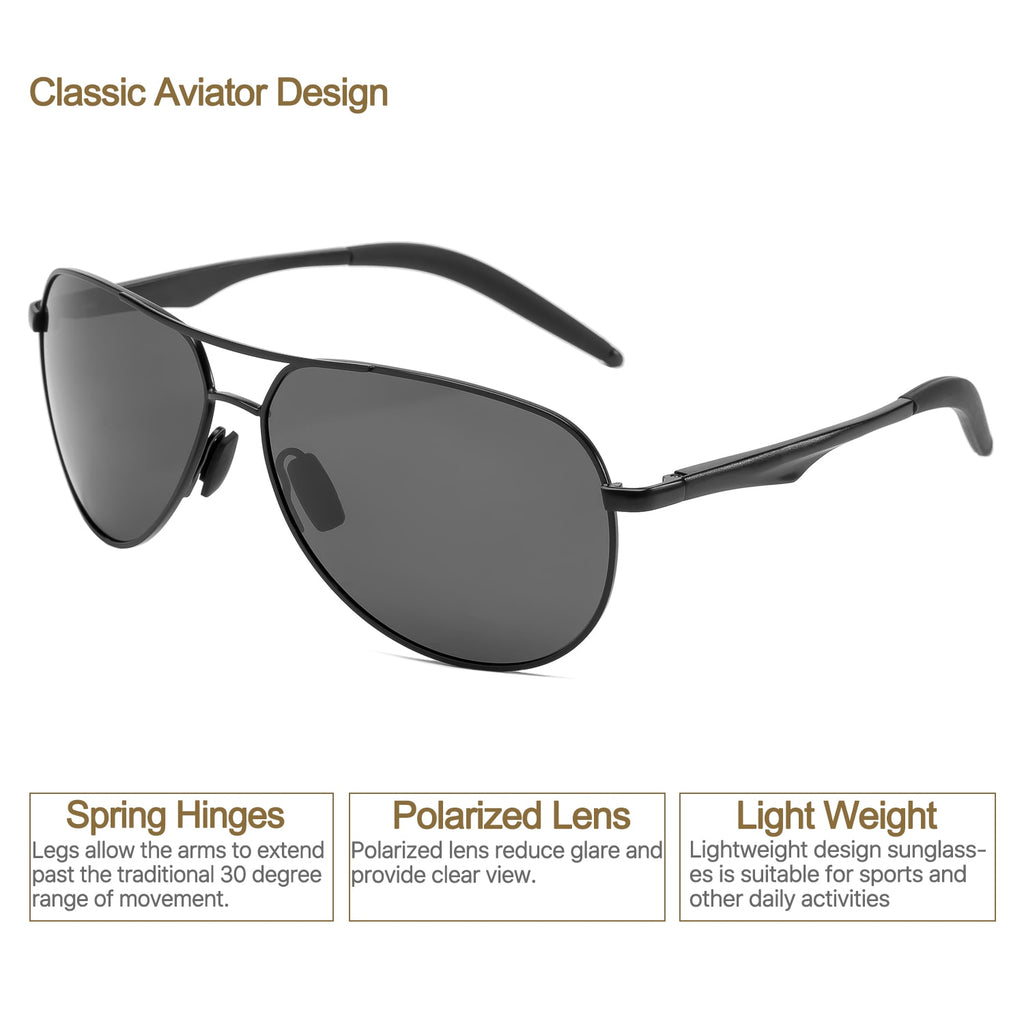 Aviator Polarized Aluminum Magnesium