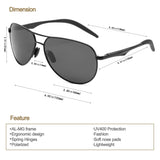 Aviator Polarized Aluminum Magnesium
