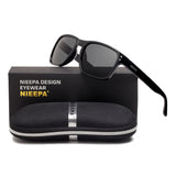 Square Polarized Sunglasses Retro Classic Stylish Vintage Driving Glasses