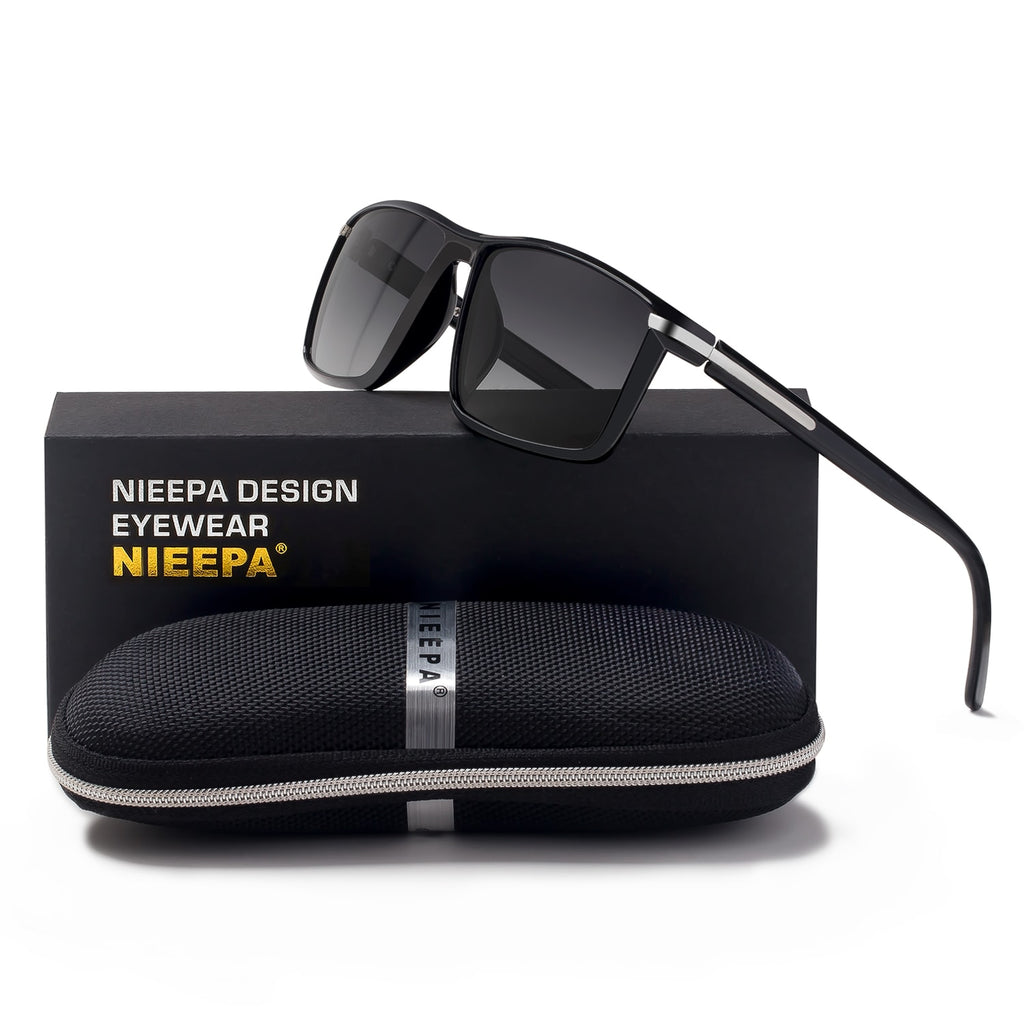 Square Polarized TR90 Frame TAC Lens Sunglasses