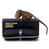 Square Polarized TR90 Frame TAC Lens Sunglasses