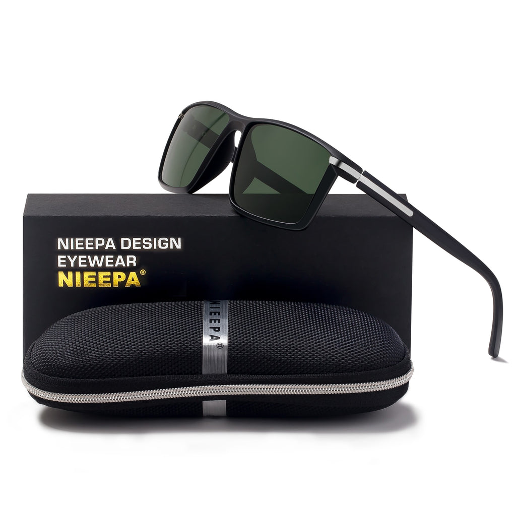 Square Polarized TR90 Frame TAC Lens Sunglasses