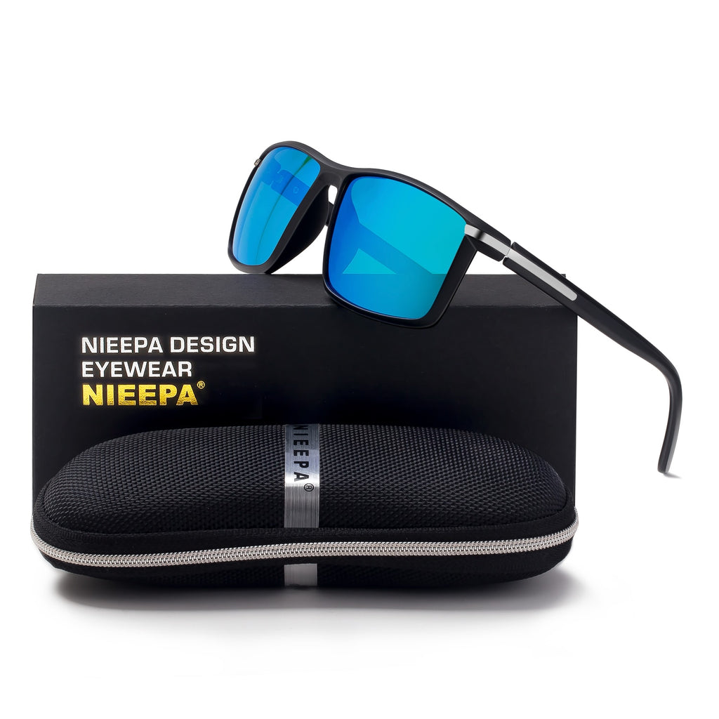 Square Polarized TR90 Frame TAC Lens Sunglasses