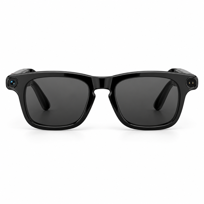 Electrochromic AI Camera Glasses with Touch-Control Tint and App Translation