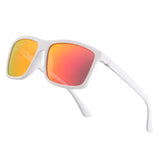 NIEEPA Men's Driving Sports Polarized Sunglasses Square Wayfarer Plastic Frame Glasses NUS1007