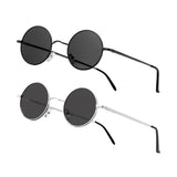 NIEEPA John Lennon Vintage Round Polarized Hippie Sunglasses Small Circle Sun Glasses NP1002