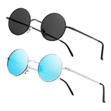 NIEEPA John Lennon Vintage Round Polarized Hippie Sunglasses Small Circle Sun Glasses NP1002