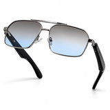 Bluetooth Smart Glasses with Auto On/Off Spring Hinge for Music and Calls