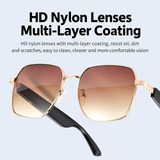 Bluetooth Audio Sunglasses with Touch Control, UV Protection and Magnetic Charging