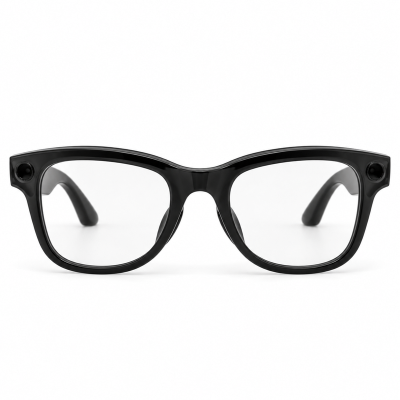 AI Camera Glasses with Colorful Frames and App-Assisted Translation