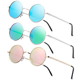 NIEEPA John Lennon Vintage Round Polarized Hippie Sunglasses Small Circle Sun Glasses NP1002