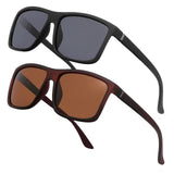 NIEEPA Men's Driving Sports Polarized Sunglasses Square Wayfarer Plastic Frame Glasses NUS1007