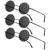 NIEEPA John Lennon Vintage Round Polarized Hippie Sunglasses Small Circle Sun Glasses NP1002