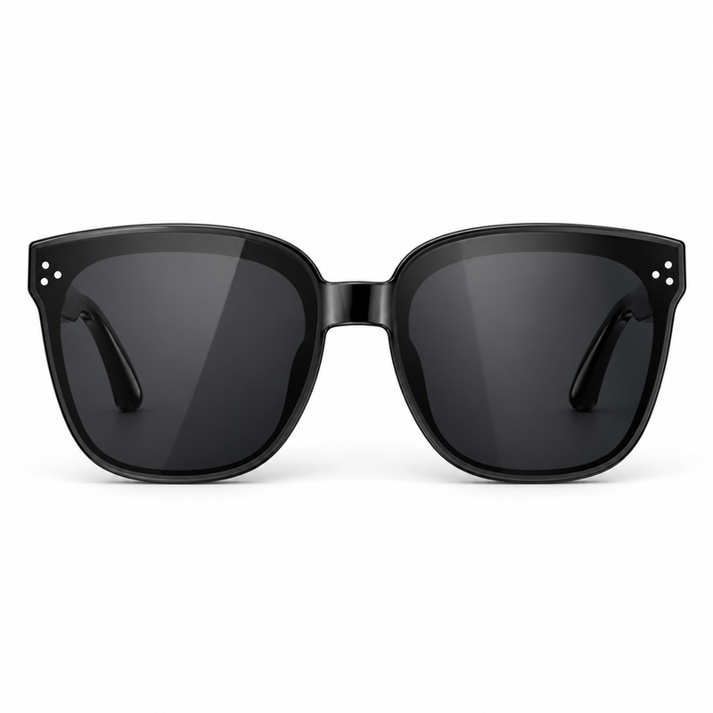 Smart Bluetooth Sunglasses with AI Translation, Calls, Music and Phone Camera Control