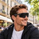 Smart Bluetooth Audio Glasses with Photochromic Lenses and Touch Controls for Cycling