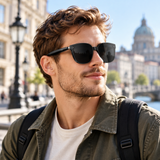 Smart Bluetooth Sunglasses with AI Translation, Calls, Music and Phone Camera Control