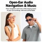 Bluetooth Audio Sunglasses with Touch Control, UV Protection and Magnetic Charging