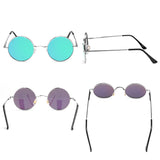 NIEEPA John Lennon Vintage Round Polarized Hippie Sunglasses Small Circle Sun Glasses NP1002