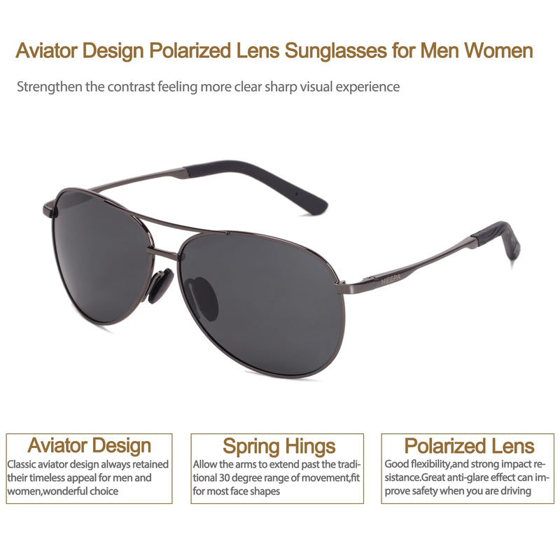 Aviator Men Women Polarized