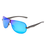 NIEEPA Men Polarized Sunglasses Fashion Brand Rimless Driving Sun Glasses Outdoor Goggle