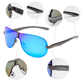 NIEEPA Men Polarized Sunglasses Fashion Brand Rimless Driving Sun Glasses Outdoor Goggle