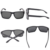 Square Polarized Sunglasses Retro Classic Stylish Vintage Driving Glasses