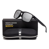 Square Polarized Sunglasses Retro Classic Stylish Vintage Driving Glasses