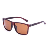NIEEPA Men's Driving Sports Polarized Sunglasses Square Wayfarer Plastic Frame Glasses NUS1007